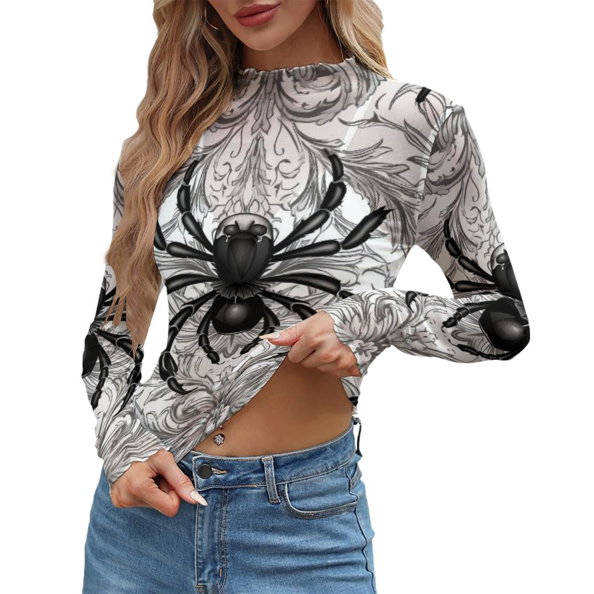 All-Over Print Women's Mesh T-shirt