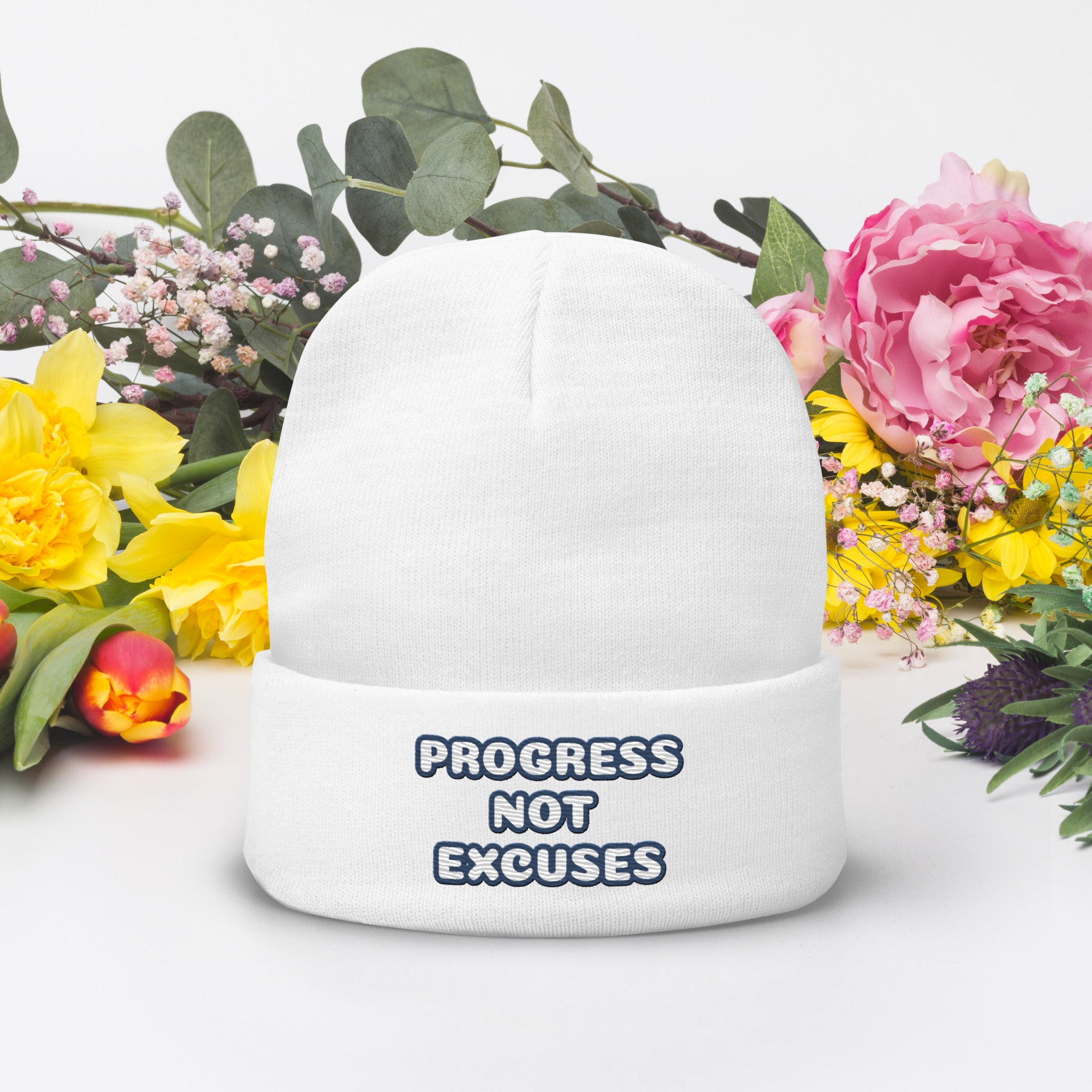 Embroidered Beanie